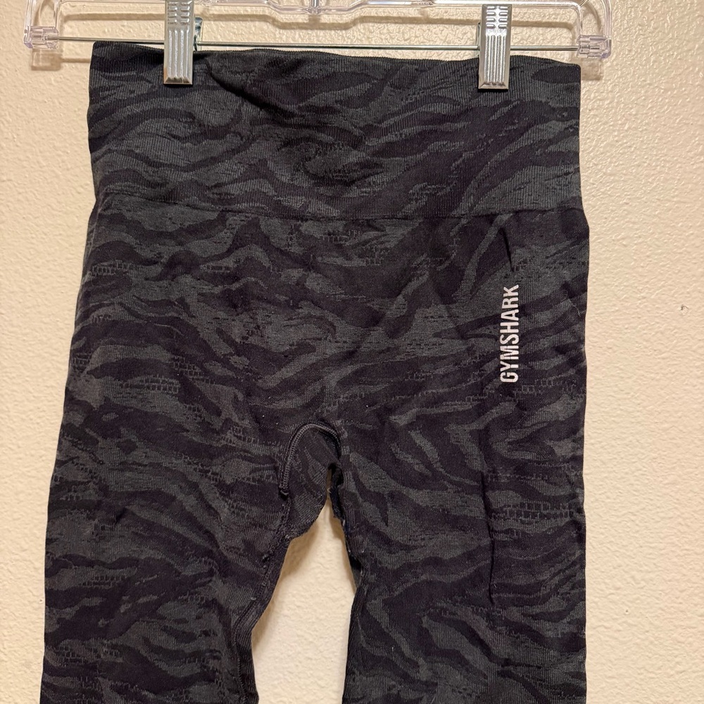 Gymshark Black Patterned Leggings